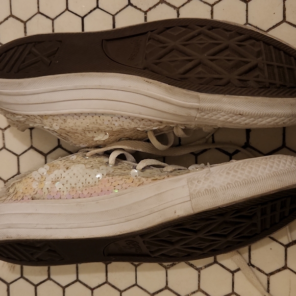 Iridescent sequins Converse - Picture 8 of 12